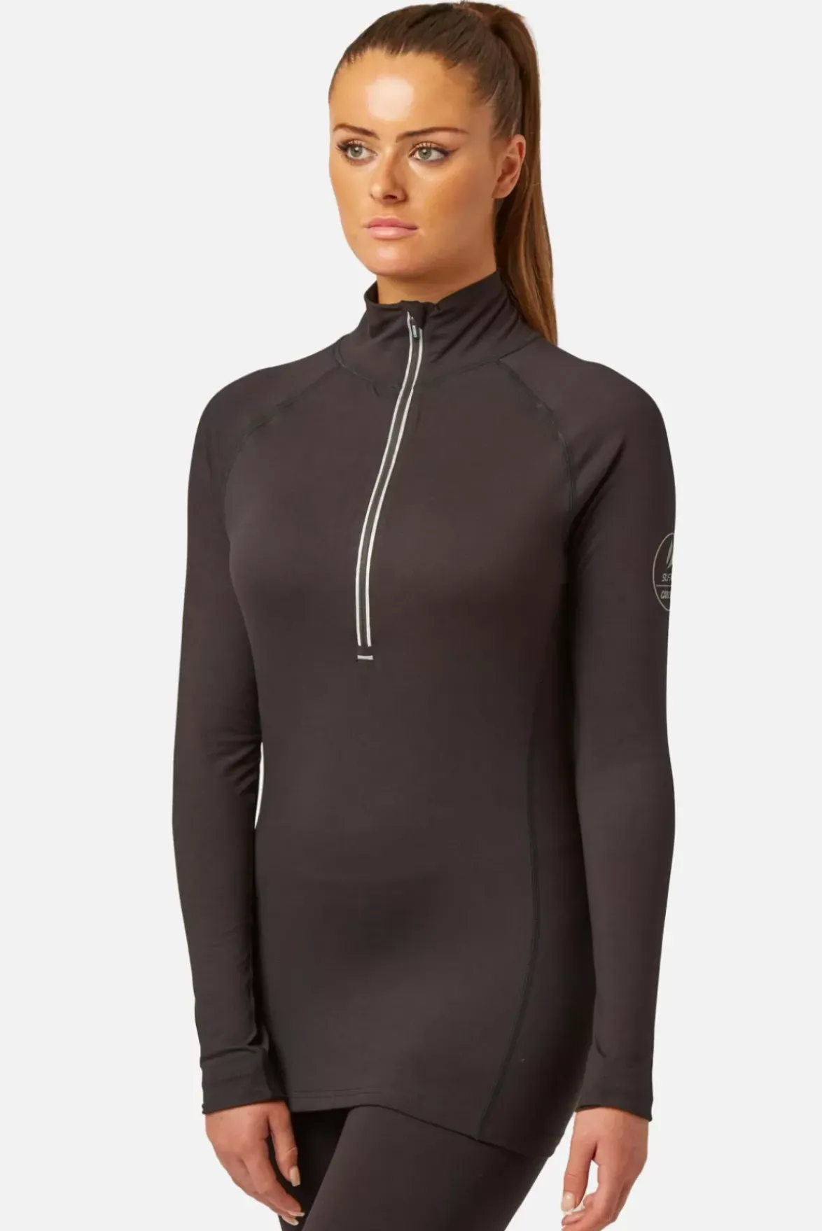Carbondri Cozy Zip Neck