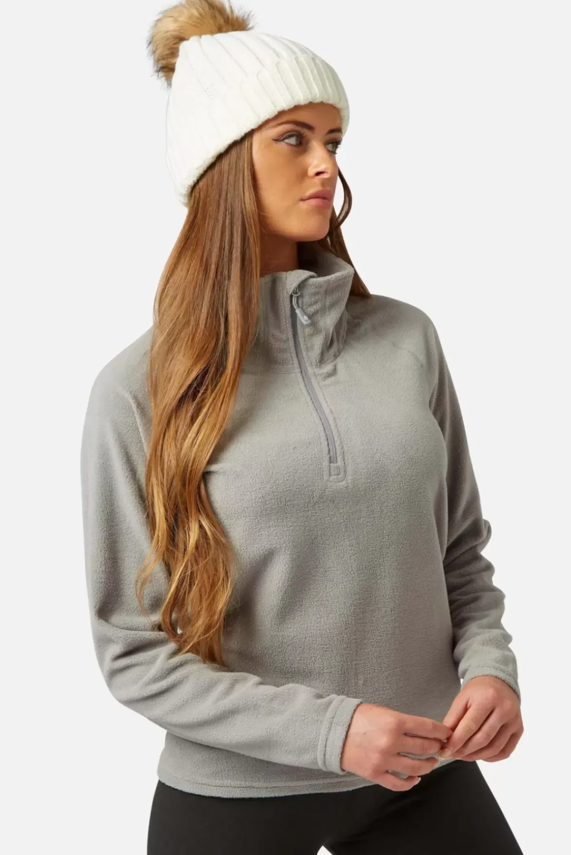 Recycled Warm Zip Micro Fleece