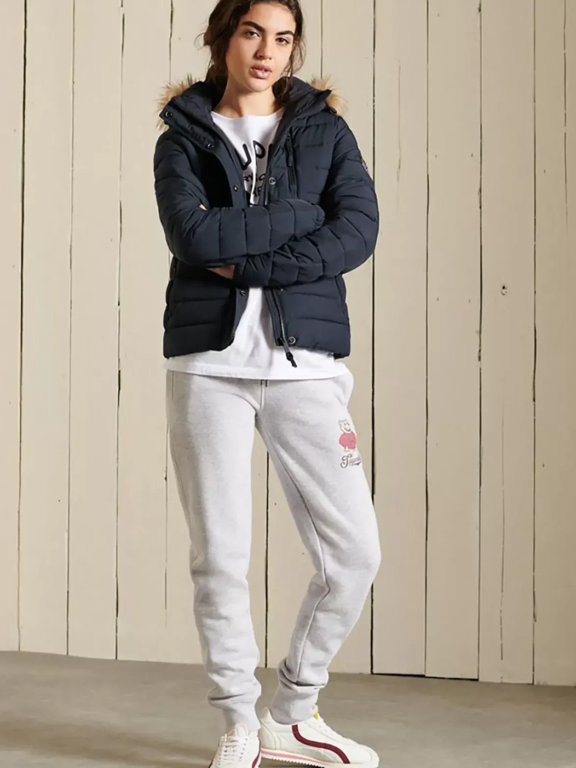 Superdry Classic Faux Fur Fuji Jacket