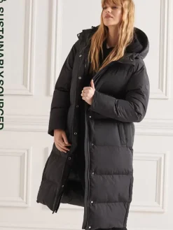 Superdry Studios Longline Duvet Coat