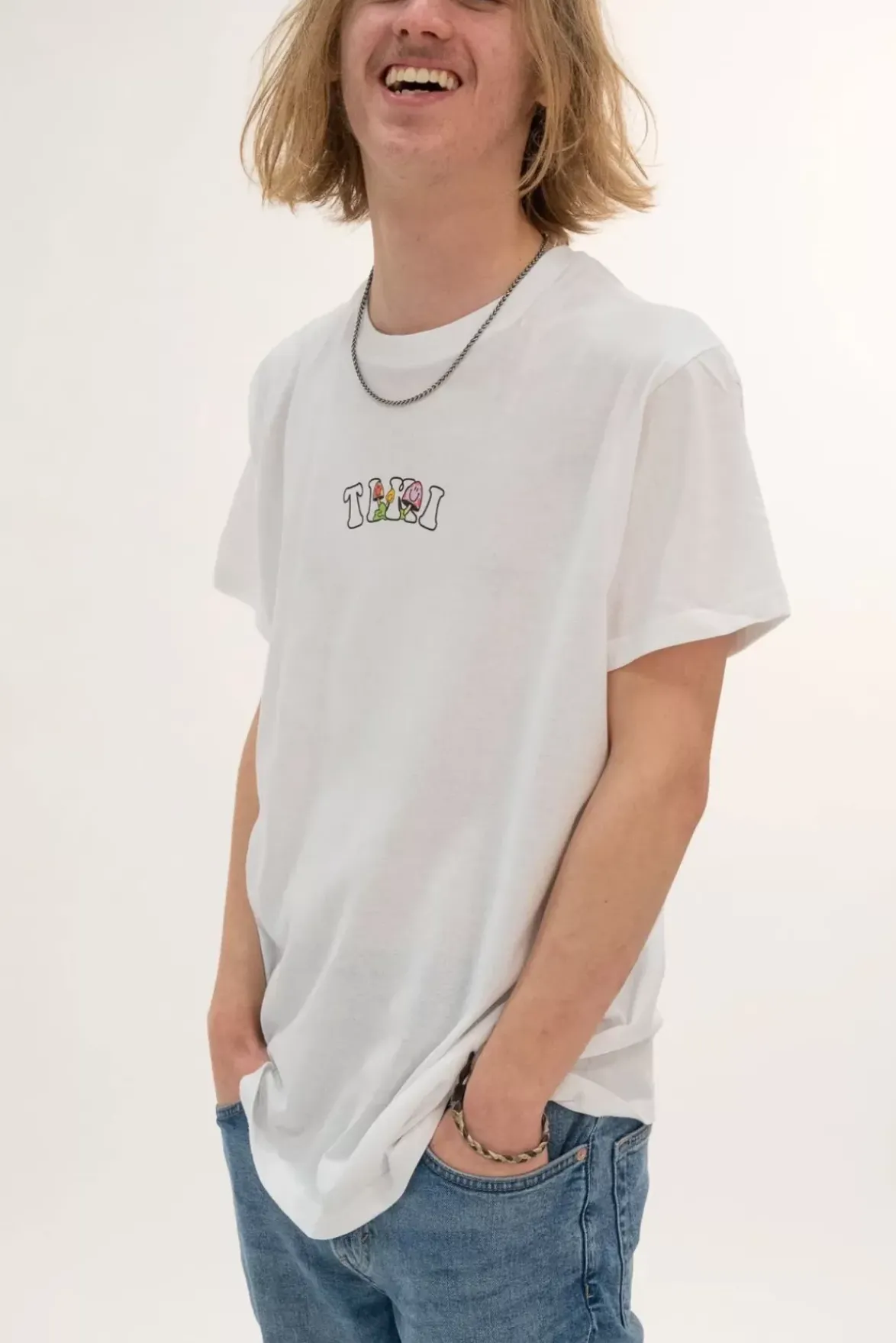 Tiki Party Wave Short Sleeve T-Shirt