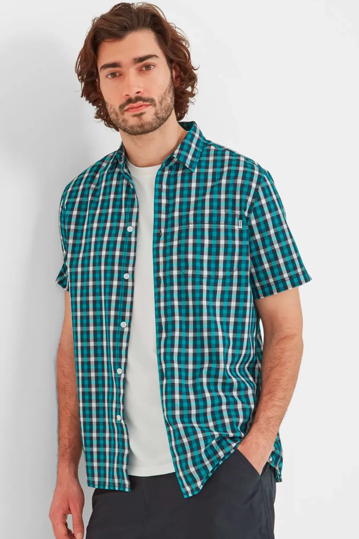 Tog24 Foster Short Sleeve Check Shirt