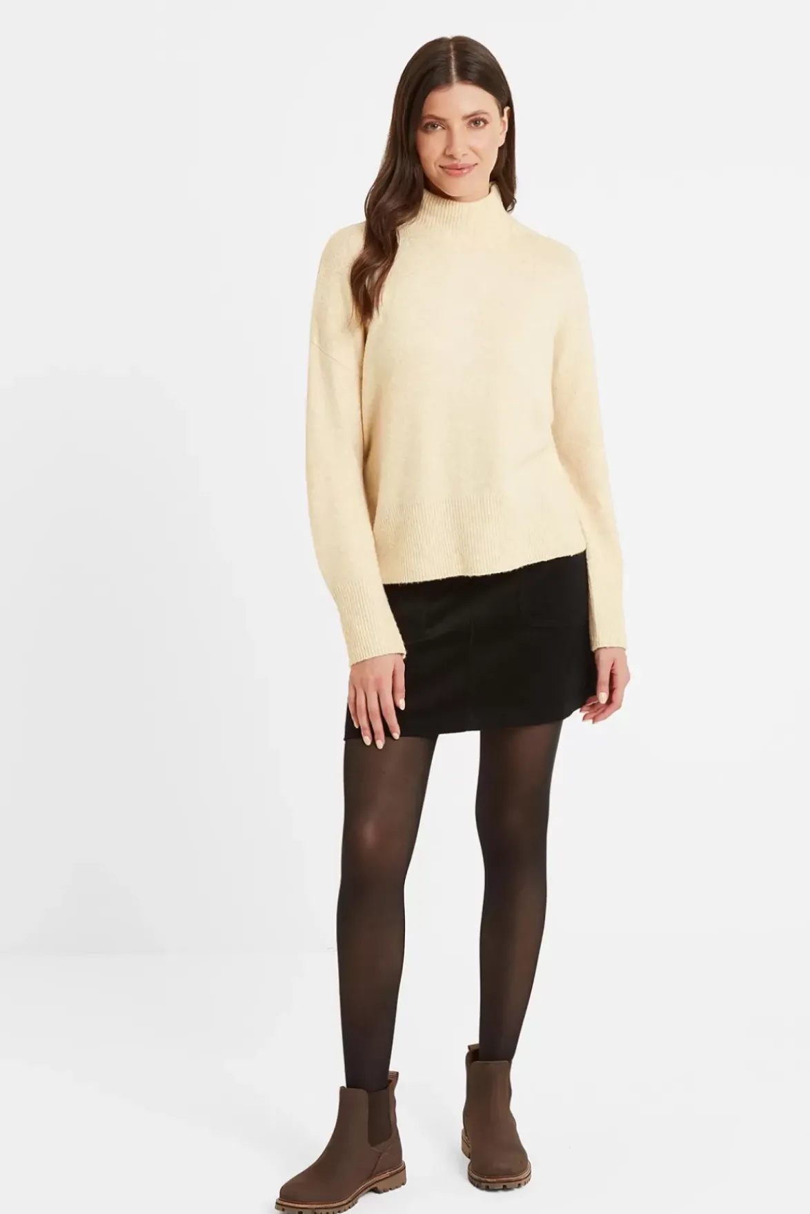 Tog24 Ingrid High Neck Jumper