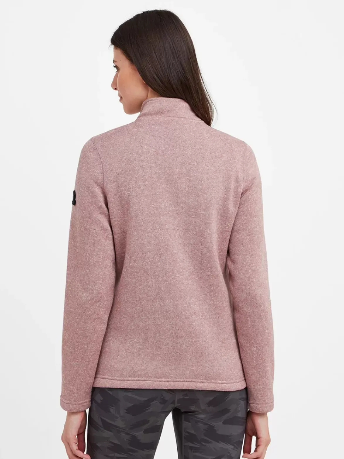 Tog24 Pearson Knitlook Fleece Zipneck